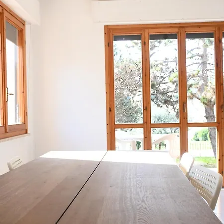 Sirolo, Trilocale Con Giardino E Garage In Centro - S077 Lägenhet Sirolo